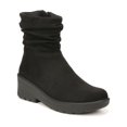 thumbnail image 1 of Bzees Womens Berkley Faux Suede Ruched Ankle Boots, 1 of 3