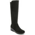 thumbnail image 1 of Bzees Womens Brandy  Faux Suede Pull On Knee-High Boots, 1 of 3