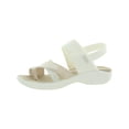 thumbnail image 1 of Bzees Womens Call Me Shimmer Slip On Strappy Sandals, 1 of 3