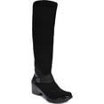thumbnail image 1 of Bzees Womens Euphoria Faux Leather Tall Mid-Calf Boots Black 8.5 Medium (B,M), 1 of 6