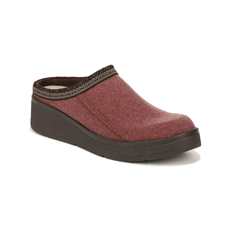Bzees Womens Flagstaff Knit Slip On Clogs Walmart