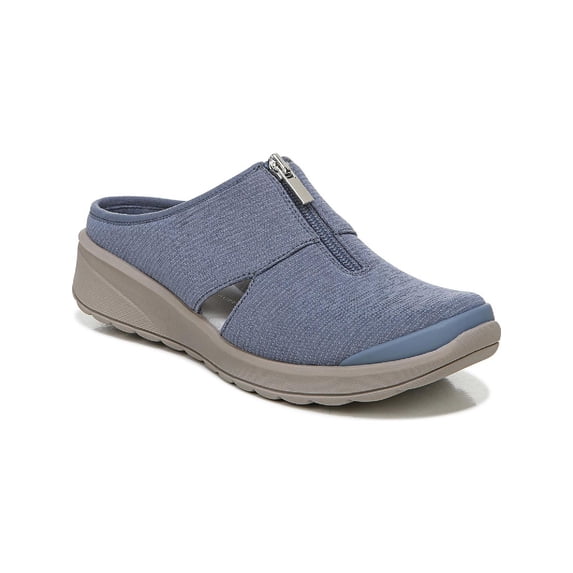 Bzees Womens Gabby Round Toe Slip On Mules