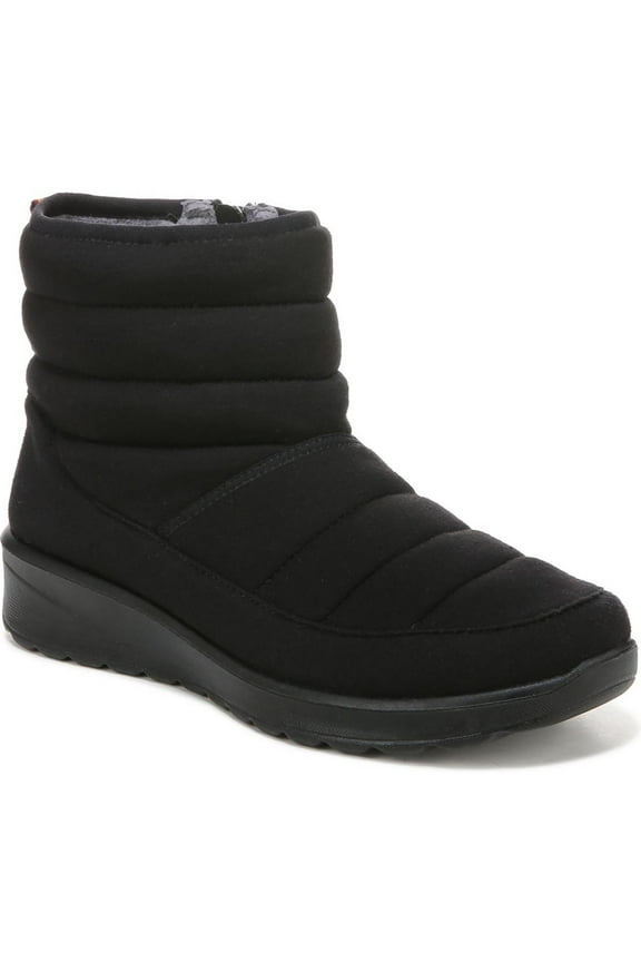 Womens Glacier Side Zip Manmade Ankle Boots