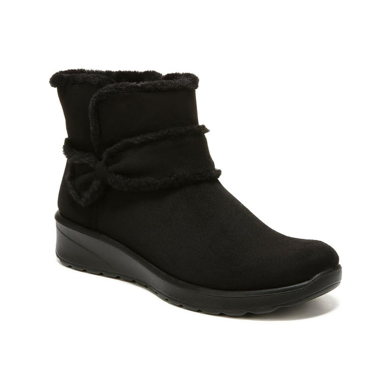 Bzees Womens Glaze Pull on Casual Ankle Boots Walmart