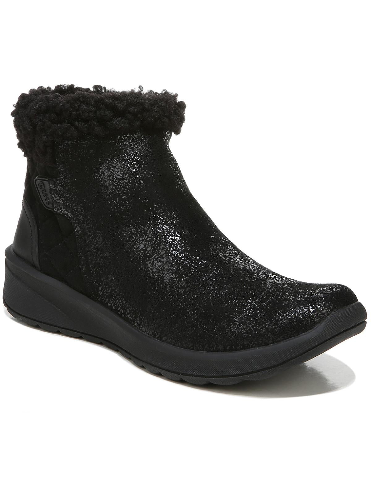 Bzees Womens Go Getter Manmade Glitter Ankle Boots