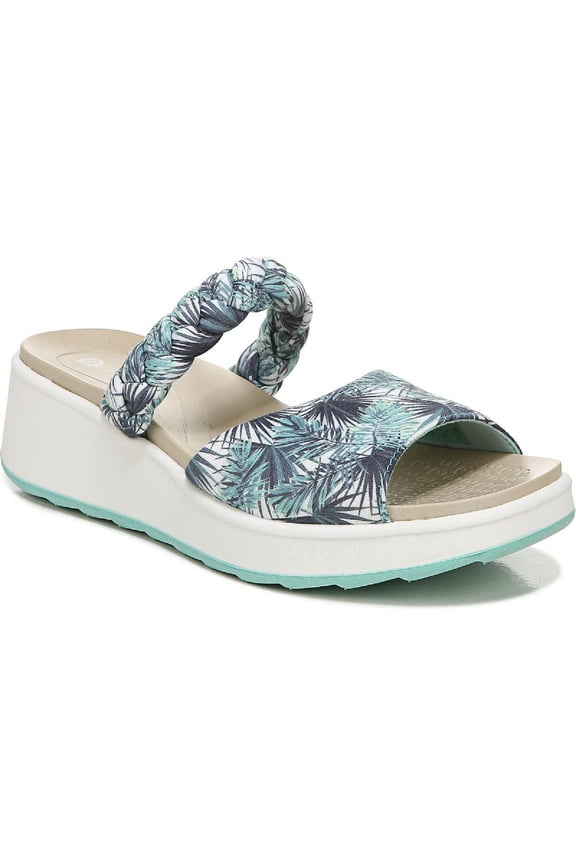 Womens New Wave Green Sandals Size 8
