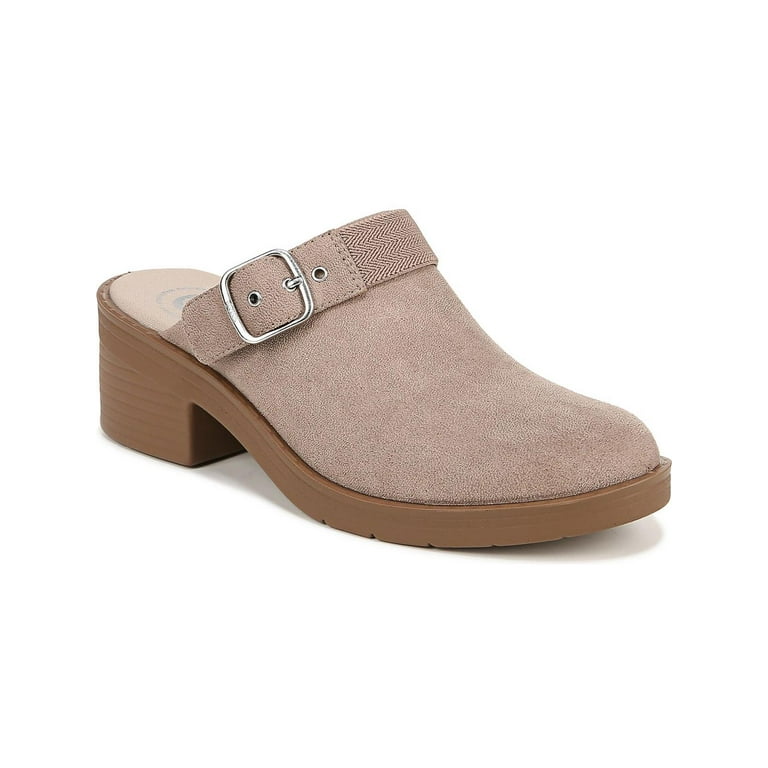 Bzees Womens Open Book Slip On Round Toe Clogs