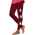 thumbnail image 1 of Bzhegqhd Halloween Printed Pants for Women Glow in Dark Skeleton Leggings High Waisted Party Costume Pants Stretch Joggers Casual Festive Night Out Bottoms Pumpkin Bat Trousers, 1 of 4