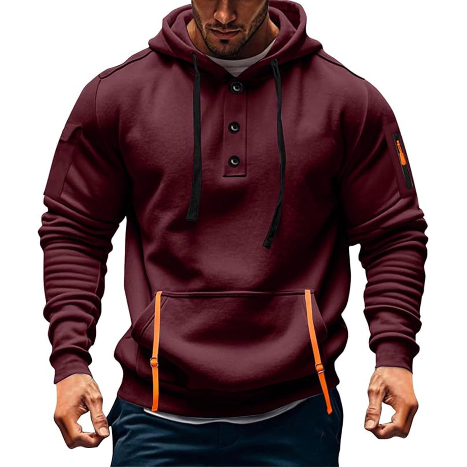 Urban Comfort - The Nevermore Men's Hooded Pullover