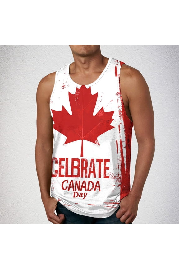 Men's Leisure Time Fitness Home Wear Pajamas Color Cotton Printing T-shirt Sports