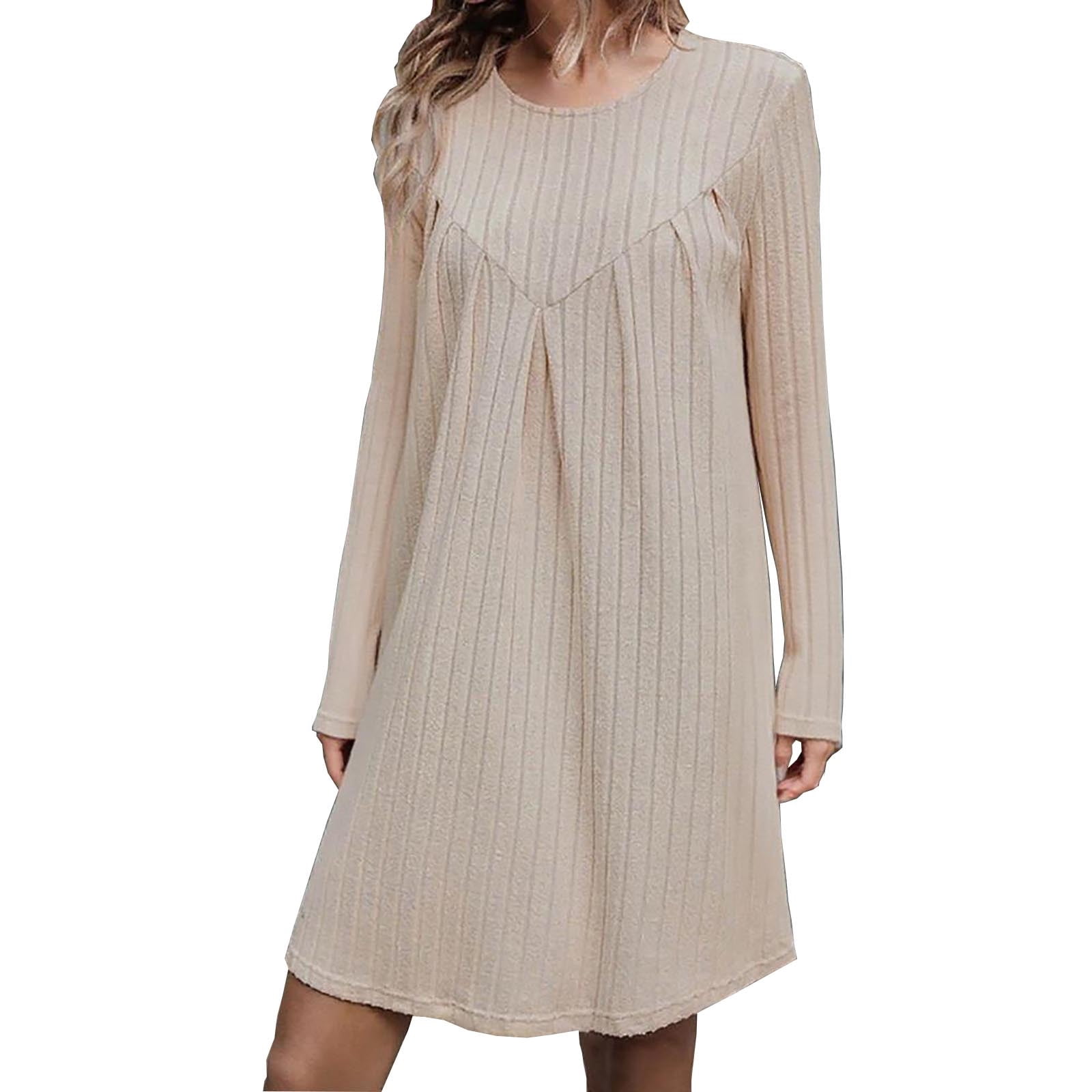 thermal midi dress Redtag Thermal Shapewear Long Sleeve Mock Neck Midi Dress