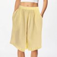 thumbnail image 1 of Bzhegqhd Womens Solid Color Shorts Loose Shorts, 1 of 7