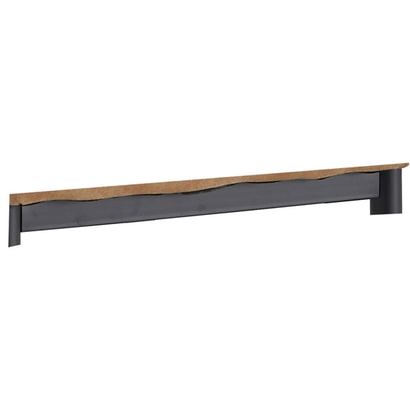 C-010 Thin Black Metal Dining Chair Crossbeam Replacement Spare Part, Furniture Stabilizer Cross Bar with Assembly Tools & Instruction, Chair Leg Repair Accessory for Modern Dining Chairs