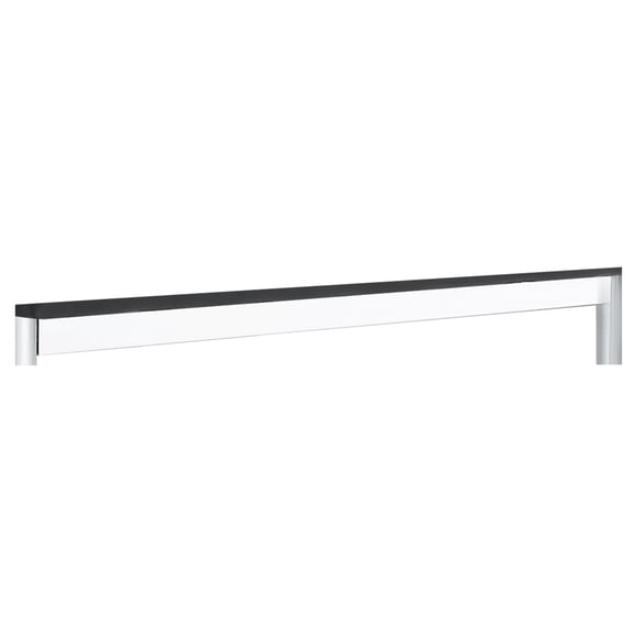 C-010 Thin Silver Metal Dining Chair Crossbeam Replacement Spare Part, Stabilizer Support Cross Bar with Assembly Hardware & Manual, Modern Dining Chair Repair Accessory