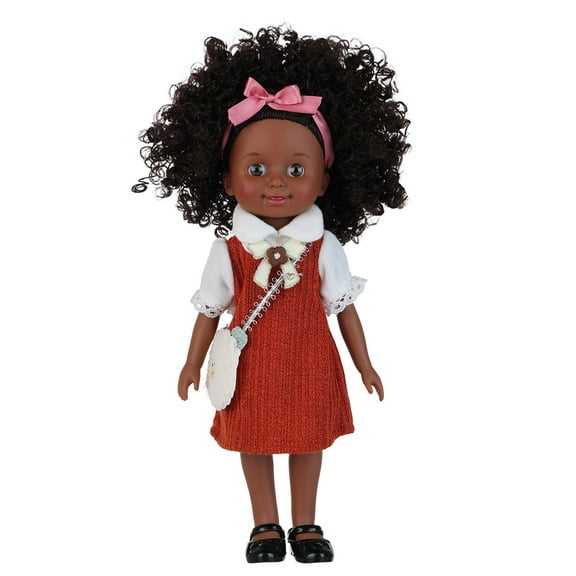 C 10 Inch Poseable Baby Doll With Realistic Hair And Outfit For Childrens Creative Play And Learning