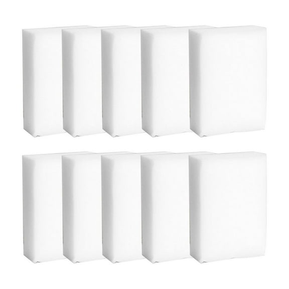 C 10-Pack Nano Sponge Cleaning Block With Magic Eraser Function, Kitchen And Car Wash Sponge For Household Cleaning, 3.94X2.36X0.78In 0.11Lb