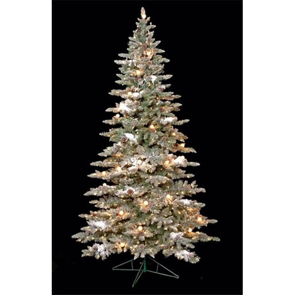 C-120134-2 Vale Pine Tree - Green - 9 ft. - Realistic Appearance