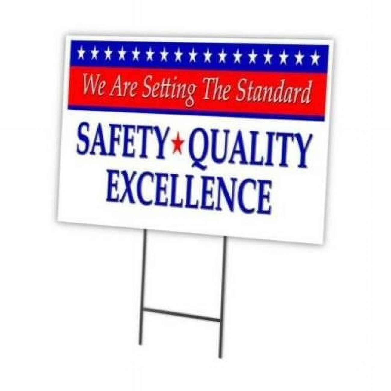 Keep Setting Sign C-1216-DS-Setting Standard 12 x 16 in. Yard Sign & Stake - Setting the ...