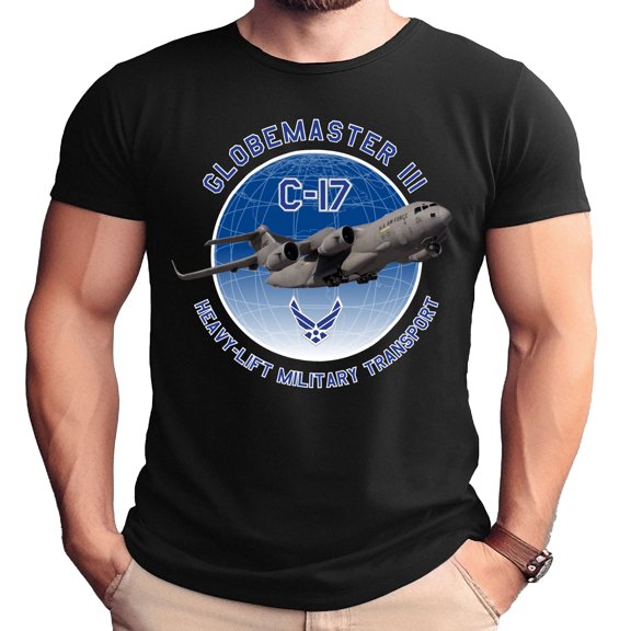 C-17 Globemaster III Adult T-Shirt-Medium