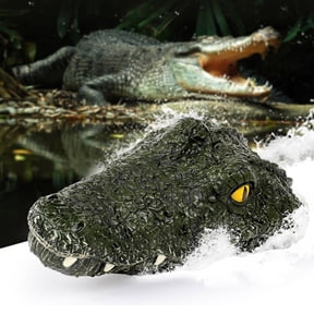 C 2.4Ghz 4-Channel Rc Crocodile Boat Speedboat Remote Control Simulation Toy Electric Racing Ship For Pool Lake Outdoor Fun