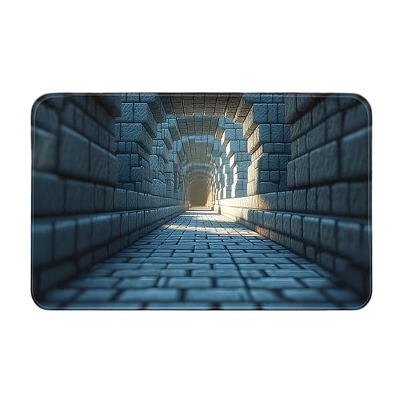 C 3D Illusion Non-Slip Rug, 60X40Cm, Water-Resistant And Skid-Proof, Adds Fun Element To Home Decor