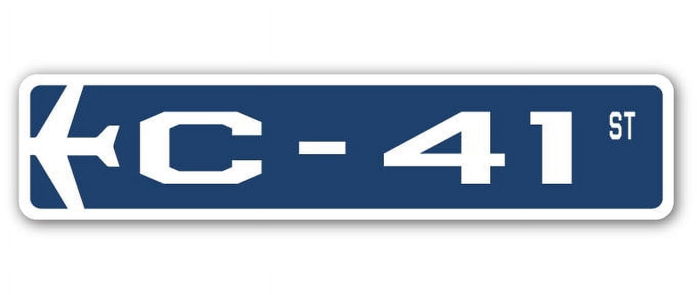 C-41 Street Sign Air Force Aircraft Military | Indoor/Outdoor | 30 ...