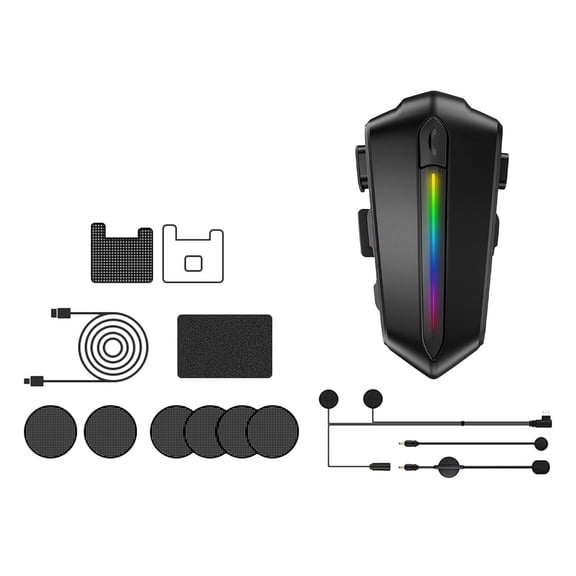 C 48H Playtime Bluetooth Headset For Bike Helmets 40Mm Graphene Driver Ipx6 Waterproof For Motorcycle Cycling