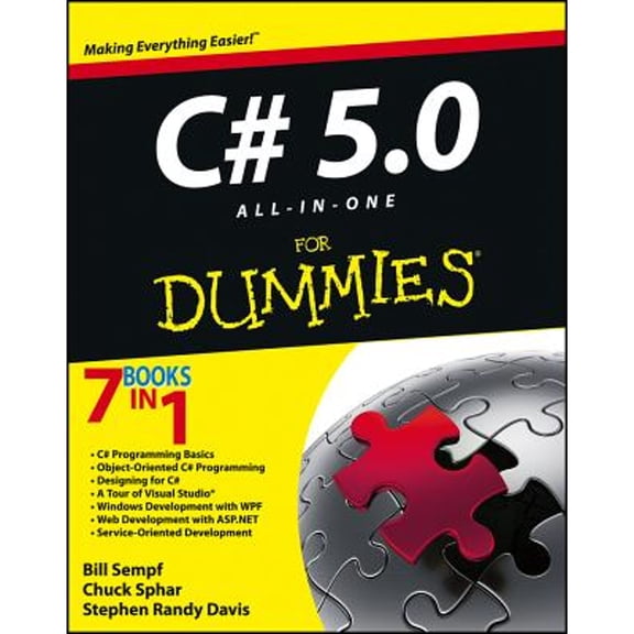 Pre-Owned C# 5.0 All-In-One for Dummies (Paperback) 1118385365 9781118385364