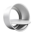 thumbnail image 1 of C 8 Inch Round Cake Pan Detachable Base Aluminum Alloy Baking Pan For Home And Commercial Use Non Stick Cake Mold, 1 of 9