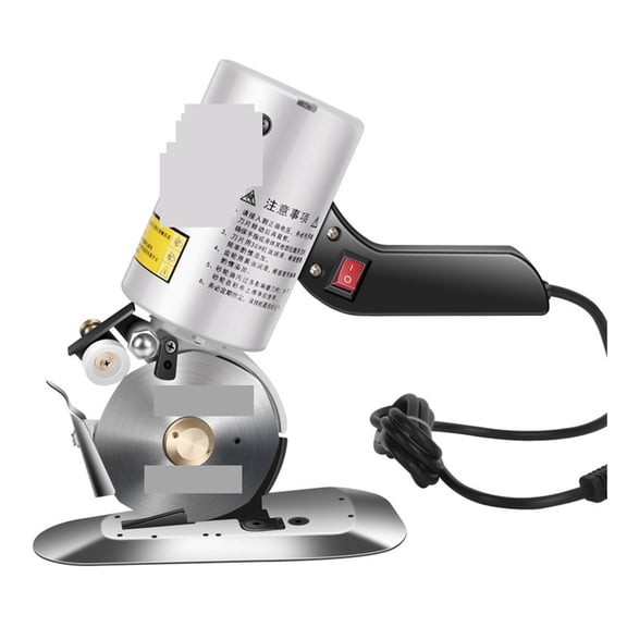 C-90 Electric Round Knife Cutting Machine Clothing Electric Scissors Leather Cloth Paper Hand-held Electric Scissors ,Sharp & Durable