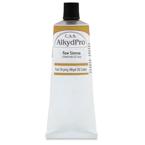 C.A.S. AlkydPro Fast Drying Oil Colors 120 ml Tube - Raw Sienna