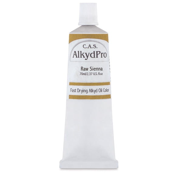 C.A.S. AlkydPro Fast Drying Oil Colors 70 ml Tube - Raw Sienna