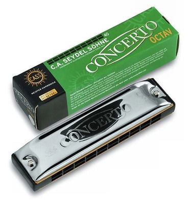 C.A. Seydel Sohne Harmonica Concerto Steel Key-C