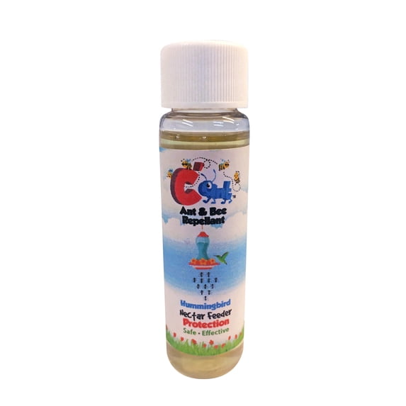 C'ANT Natural Outdoor Ant & Bee Repellent Stops Hummingbird Nectar Feeder Access