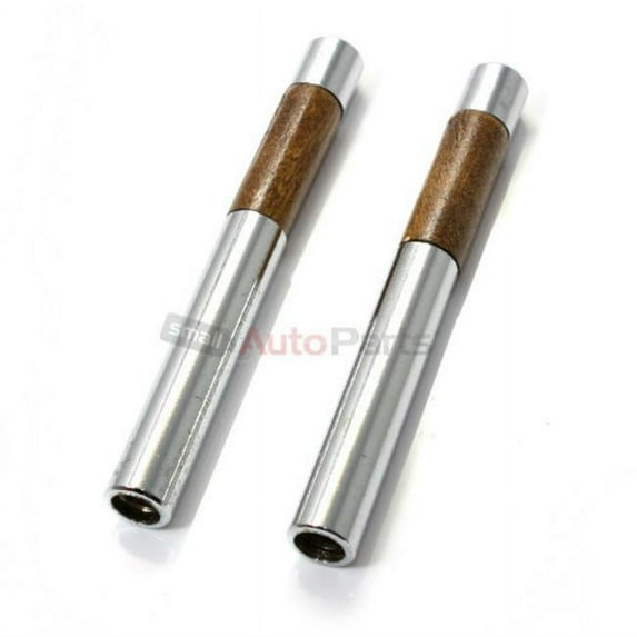 C Accessories Chrome And Wood Door Lock Knobs
