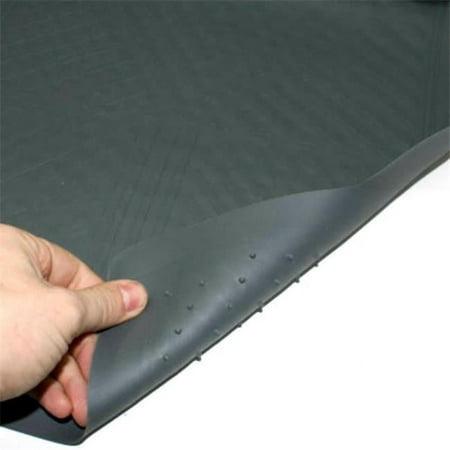 C Accessories Mats 4 Pieces Grey Rubber Interior Floor Mat Set