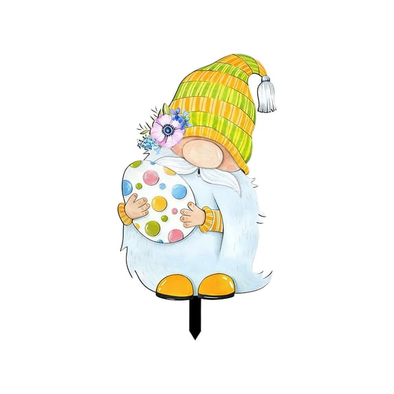 C Acrylic Garden Stake Decoration Yard Sign Outdoor Spring Lawn ...