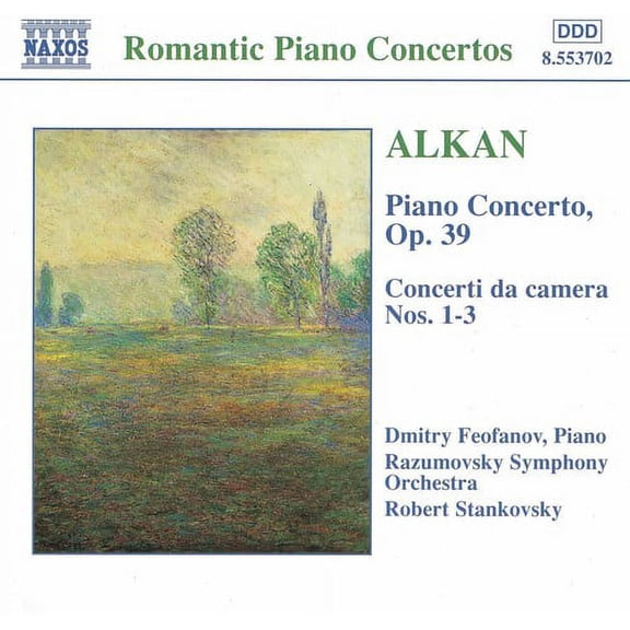 C. Alkan - Concerto for Piano & Orchestra Op 39 - Music & Performance - CD
