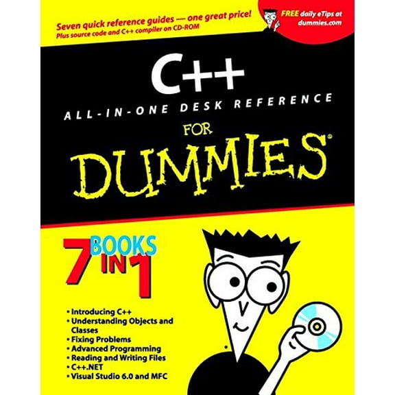 Pre-Owned C++ All-In-One Desk Reference for Dummies (R) [With CDROM] (Paperback) by Jeff Cogswell