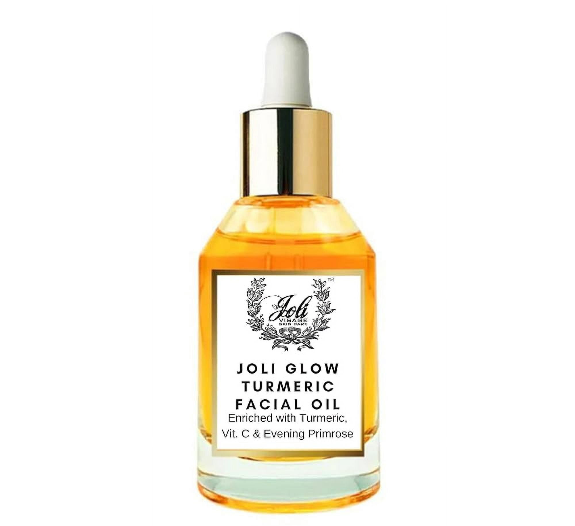 C And Turmeric Face Oil Brightening Serum For Dark Spots, AntiAging