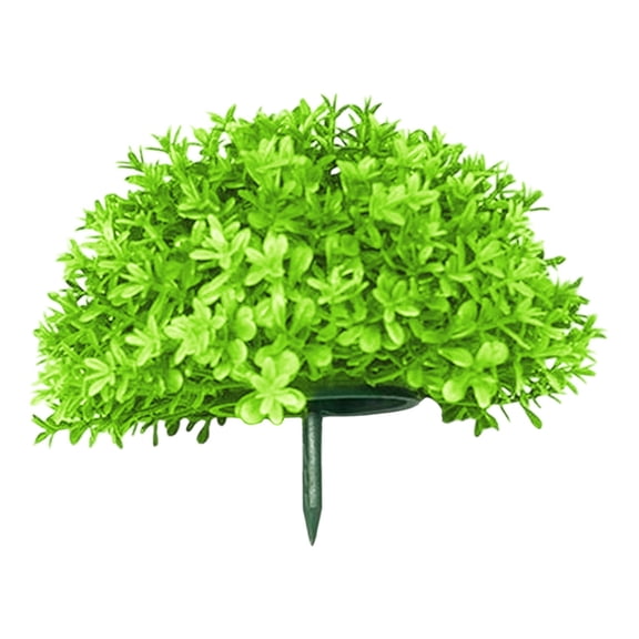 C Artificial Four-Leaf Grass Potted Fake Plant For Home Office Decoration Without Pot Mini