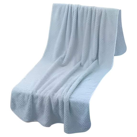 C Bath Towel Quick Dry Absorbent With Soft Pile And Shed Resistant, Large Size For Home, Beach, Gym And Spa Use 27.56X55.12In