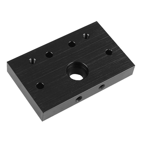 C-Beam End Face Mounting Plate for CNC Engraving Machine, 8 x 4.9 x 1.2 cm, Open Source