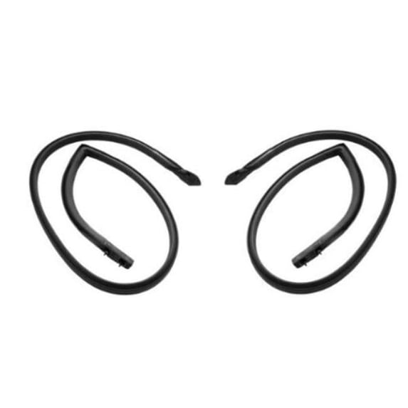 C Body 4 Door Hardtop Roof Rail Seal for 1975-1976 Chevrolet GM - 2 Piece