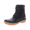 thumbnail image 1 of C&C California Women's "Duckie" Lace-up Boots in Black Size 9, 1 of 3