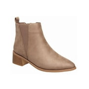 C & C California Womens Rustik Suede Ankle Ankle Boots