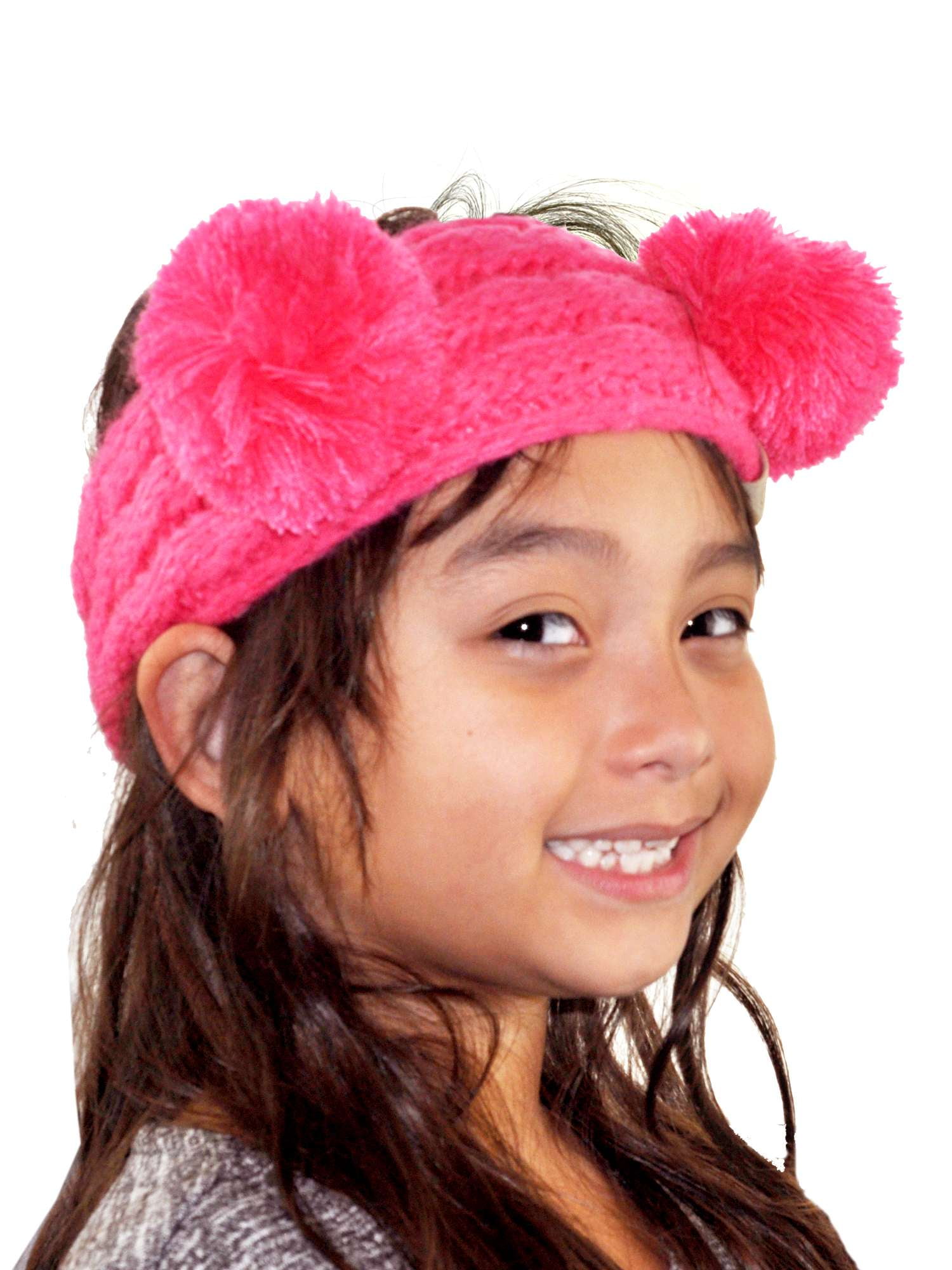 Toddler Ear Muffs Kids' Fuzzy Lined Ear Warmer Headband