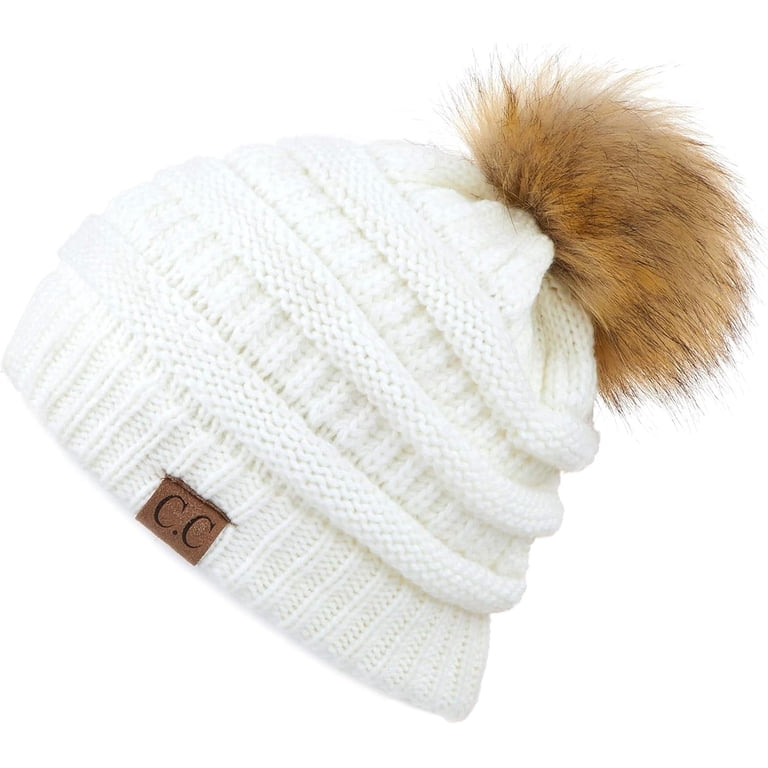 C.C Hatsandscarf Exclusives Unisex Solid Ribbed Beanie with  display picture 2
