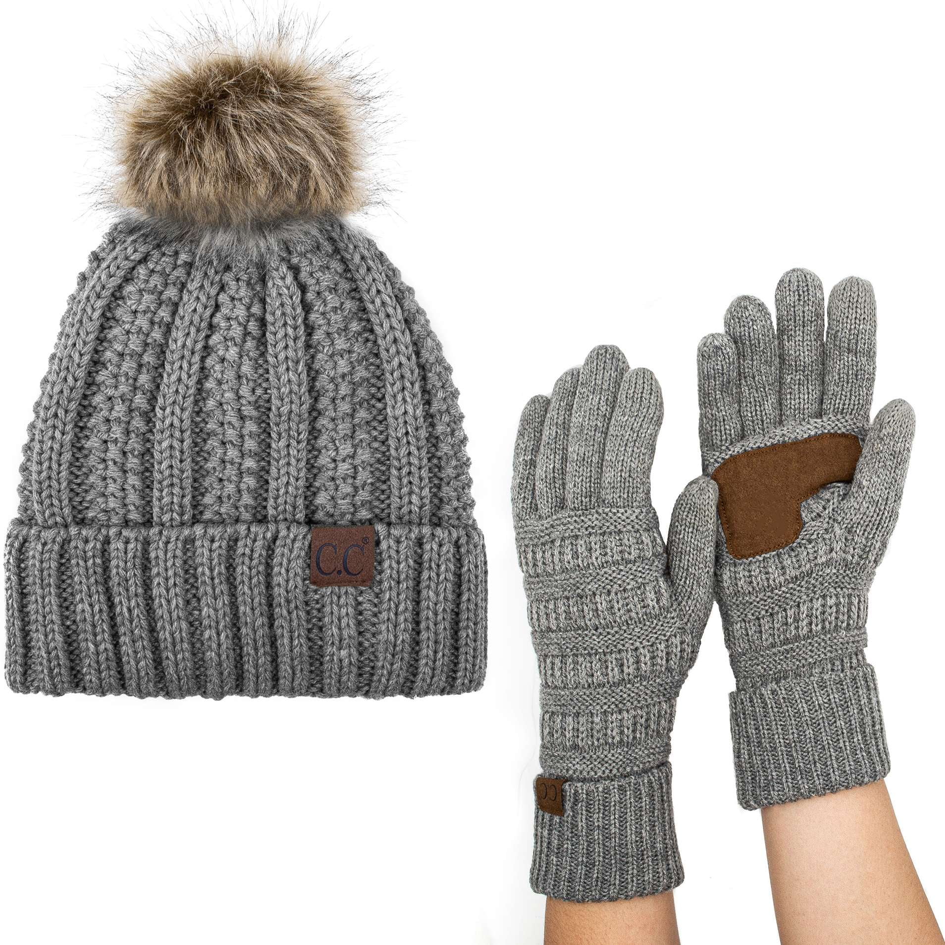 ◇PARTIMENTO◇ [SET] CABLE KNIT BEANIE + MUFFLER_BROWN Cable Beanie – Charlie&Gav