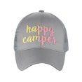thumbnail image 1 of C.C Ponycap Color Changing 3D Embroidered Quote Adjustable Trucker Baseball Cap, 1 of 4
